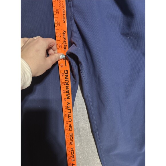 Lululemon ABC Classic Warpstreme Pants - Men's Size 28‎ - Navy Blue textured - Picture 5 of 12